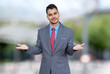 © Daniel Ernst - Confident latin american businessman in suit and tie