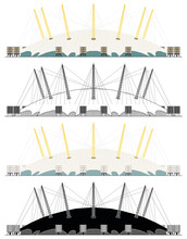 Millennium Dome In London, UK.