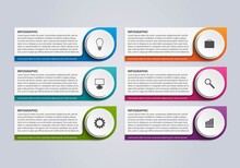 Business Options Infographic, Timeline, Design Template For Business Presentations Or Information Banner.