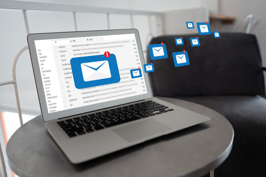 Mail Communication Connection message to mailing contacts phone Global Letters Concept