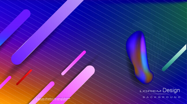 Modern vector Background template. Abstract liquid colors background. Colored fluid graphic composition illustration