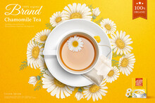 Refreshing Chamomile Tea Ads