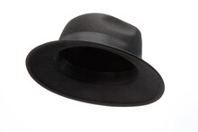 Black Hat Isolated On White Background