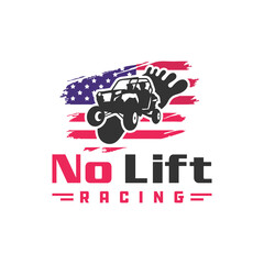 Sticker - modern american offroad car l