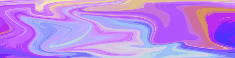 Poster - Abstract Color flow gradient background. Liquid marble art texture. Flow inks in water style