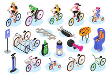 Isometric Cycling Bicycle Set