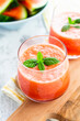 © Giorgio Fochesato/Westend61 - Watermelon smoothie in glass
