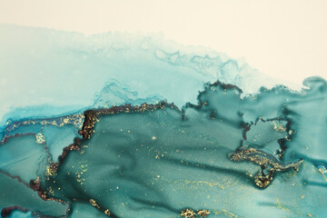 Fototapeta sztuka wzór pejzaż lód