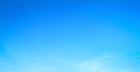 Wall Mural - white cloud and blue sky in sunny day texture background