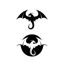 Dragon Vector Icon Illustration