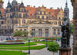 Dresden Zwinger Altstadt Palais Großer Garten Sachsen Deutschland