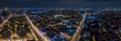 © fStop - Scenic aerial cityscape at night, Mexico City, Mexico