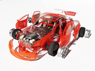 Poster - Details of the car