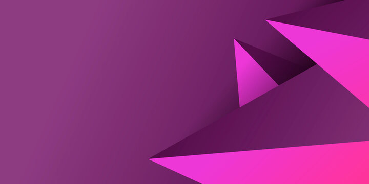 Abstract Pink background with simply curve lighting element vector