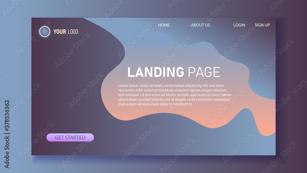 Supplement Landing Page Template - Etsy