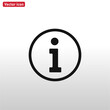 © huseyn - Information icon  vector , Info Sign
