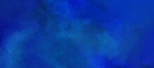 Abstract Dark Blue Clouds