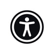 Accessibility Icon, universal accessibility sign