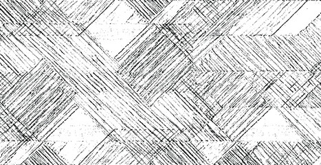 Poster - Rough texture. Broken plaster wall effect. Grunge worn damask pattern design. Distressed fabric texture. Overlay texture design. Vector illustration. Eps10.