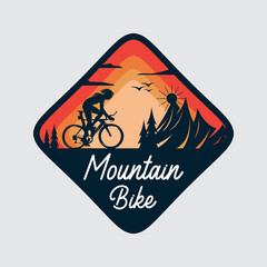 Canvas Print - Mountain Bike Free Ride Downhill