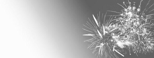 Wall Mural - fireworks background for anniversary, new year and festivals