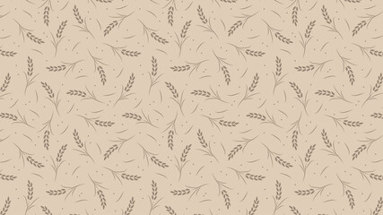 Oat pattern wallpaper. oat symbol. free space for text. rice sign. Rice pattern wallpaper.