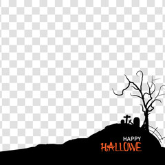 halloween social media post templates.post square frame for social media