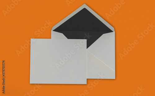 Fotografía letter 3d rendering mockup