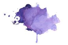 Hand Painted Watercolor Stain Texture Background Design