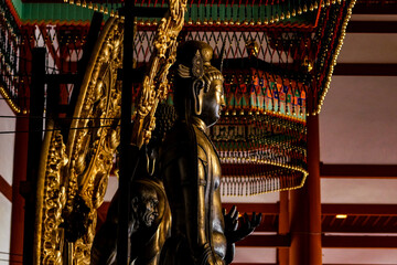 Canvas Print - Yakushiji Temple in Nara.