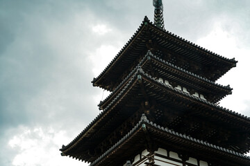 Poster - Yakushiji Temple in Nara.