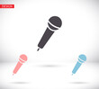 © Stanislav - Microphone . icon Microphone . vector Microphone 10 episode . lorem ipsum Flat Design JPG Microphone