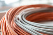 © bilderstoeckchen - Kabel liegt auf Baustelle