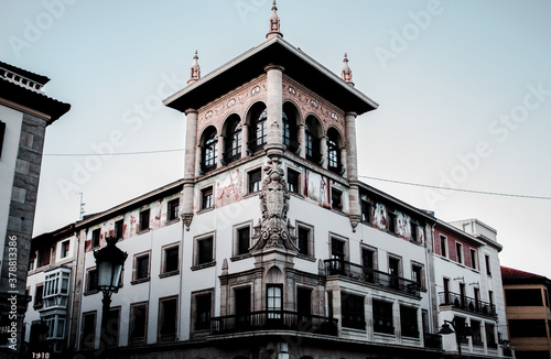 Fotomural Old building of basque country.