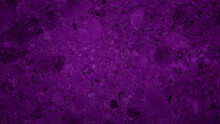 Luxury Violet Or Purple Rough Grain Stone Tile With Large Terrazzo Texture Background (Natural Pattern For Backdrop Or Background).