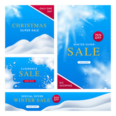 Poster - Winter Sale Poster Set