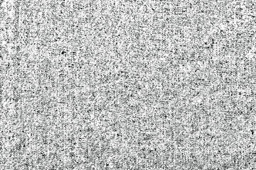 Poster - Abstract background of rough fabric texture. The texture of burlap with a clear interweaving of threads. Vector illustration. Overlay template.
