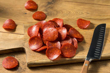 Sticker - Organic Uncured Italian Pepperoni Slices