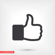 © Stanislav - like. thumbs up. like icon. Vector Like Style. hand thumbs up. excerpt. flat design. The work is done for your use. 10 eps line