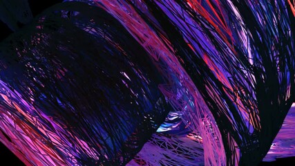 Poster - 4k abstract colorful background. motion design.