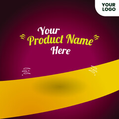 Wall Mural - 02, Social Media Post Design. For Advertising Your Product in Social Media Platform.eps