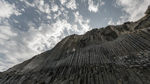 Coastal Basalt Columns In Gomera Island, Canary Islands, Spain
