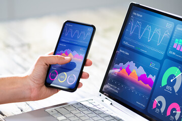 Poster - Analytics Results On Mobile Phone