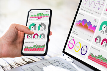 Poster - Analytics Results On Mobile Phone