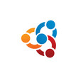 © Jojo* - people community logo icon vector isolated