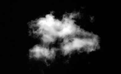 Wall Mural - Abstract fog or smoke effect black background