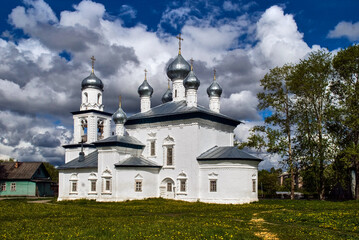 Church of the Nativity of the virgin in Kargopol