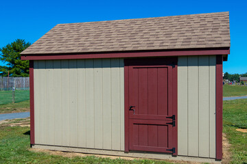 Wall Mural - farm shed yard