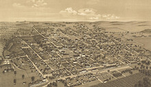 Honey Grove, Texas,  Fannin County 1886