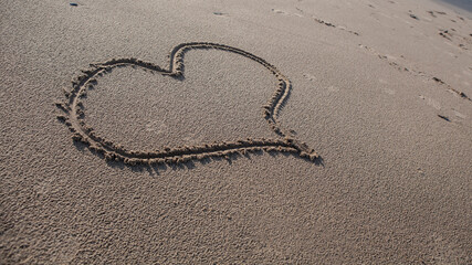 messages written in sand